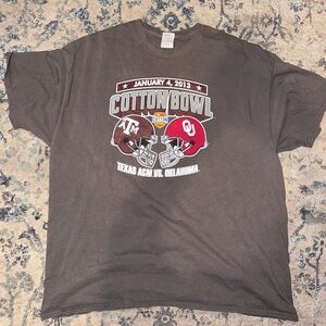 2013 Cotton Bowl T-Shirt (Texas A&M Aggies vs. University of Oklahoma Sooners)